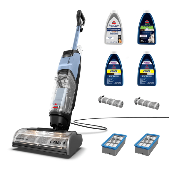 CrossWave® EdgeFind™ All-in-One Multi-Surface Cleaner Exclusive Bundle