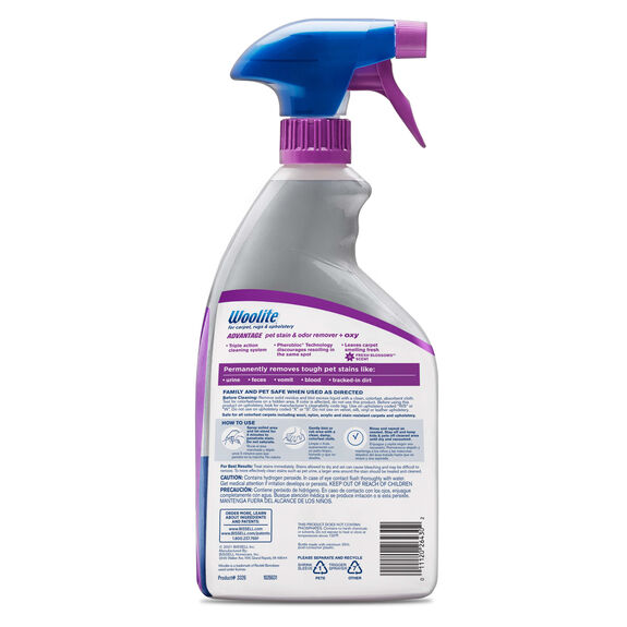 Woolite® Advantage Pet Stain & Odor Remover + Oxy Formula