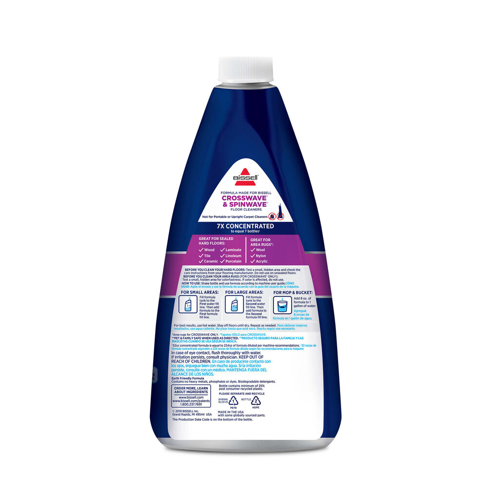 MultiSurface Cleaning Formula CrossWave® 1789 BISSELL