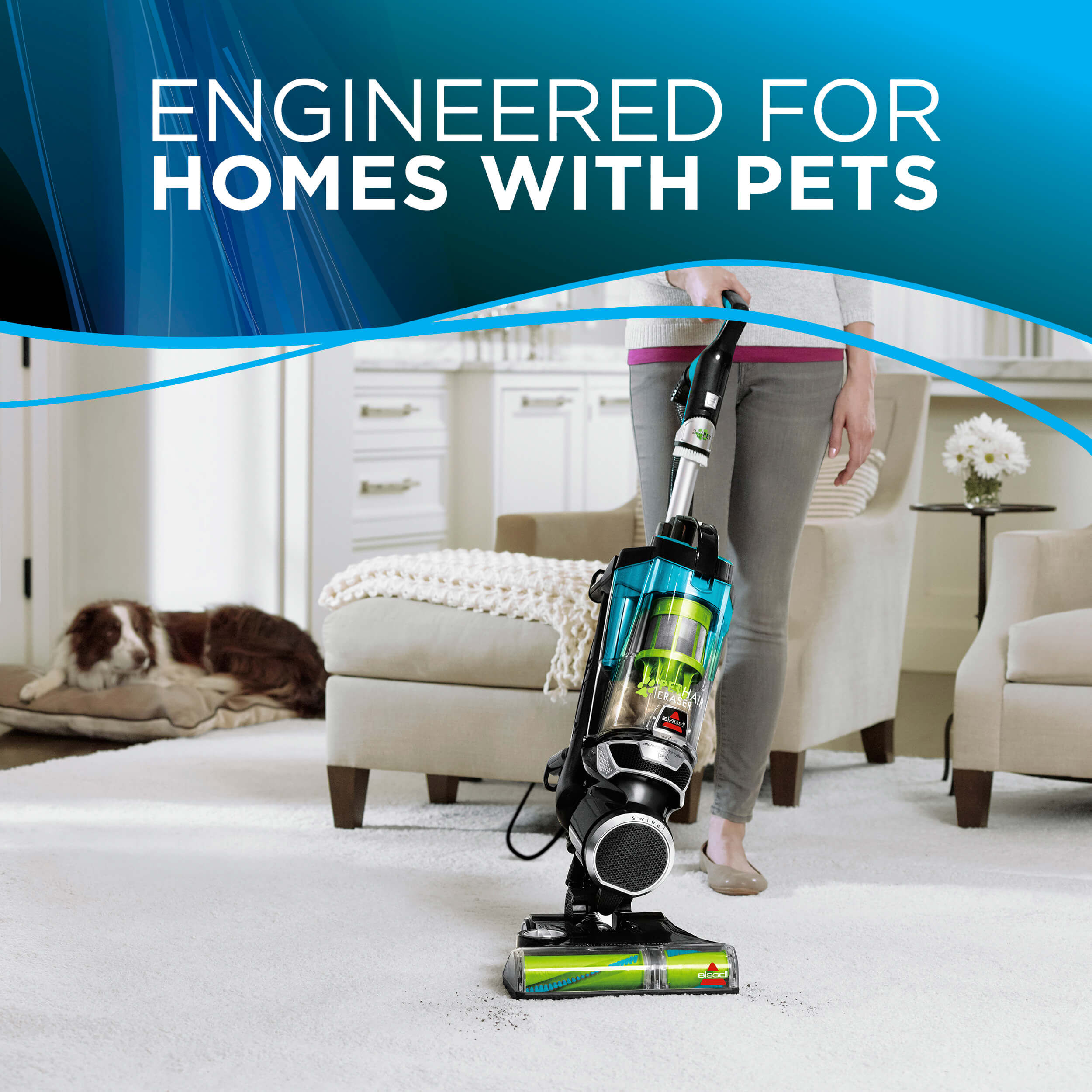 BISSELL Pet Hair Eraser® Vacuum 1650A 