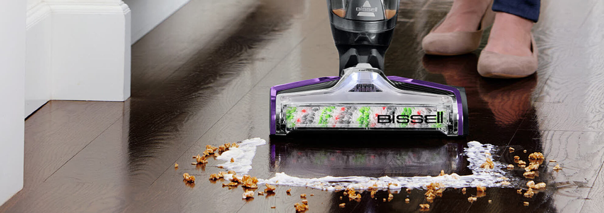 Carpet Pet Floor Brush+Filter Cleaning Kit For Bissell CrossWave Sweeper Robot 