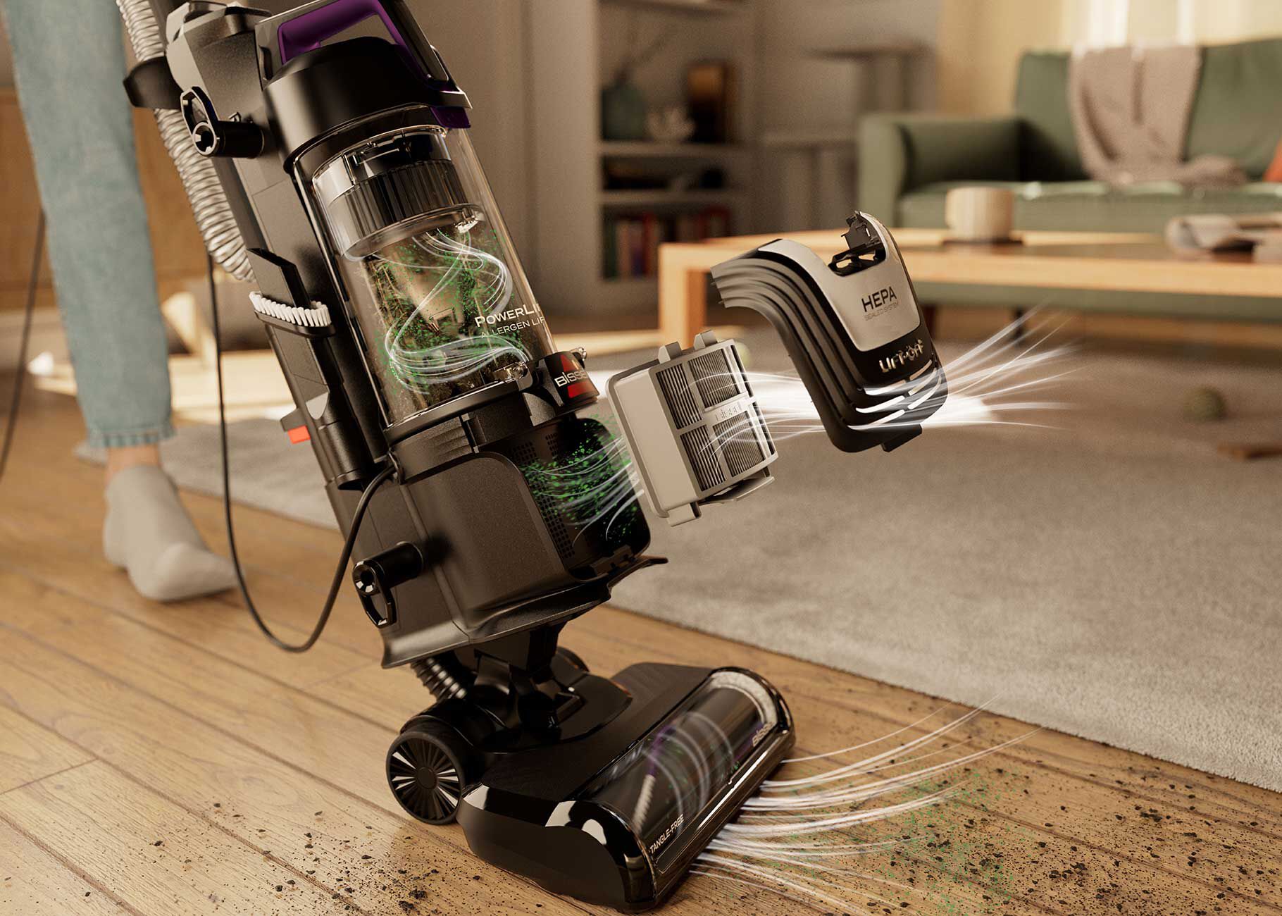 PowerLifter™ Allergen Lift-Off® 4082W | BISSELL® Vacuum