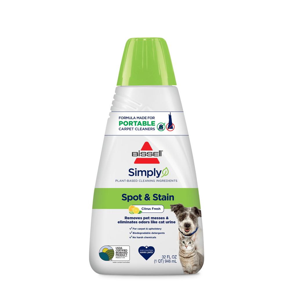 Simply Spot & Stain PET 3368 BISSELL® Portable Formula