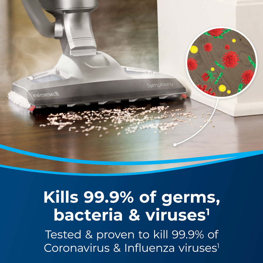 Symphony™ Vacuum and Steam Mop 1132 Steam Cleaner