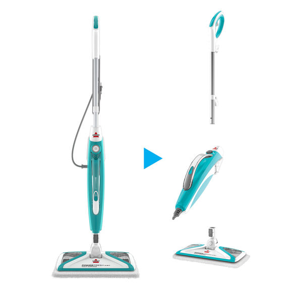 Tile Home Clothes Window Car Carpet for Hardwood MOVA Steam Mop Cleaner Multi-Function Tools Kitchen 2-in-1 Steam Mop with Detachable Handheld Steamer for Floor Marble