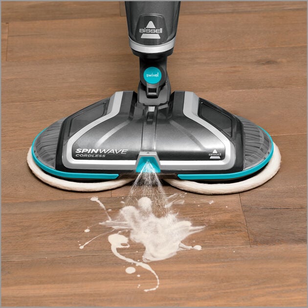 Bissell SpinWave Cordless Hard Floor Spin Mop - Effortless, Powerful, and  Quiet Cleaning