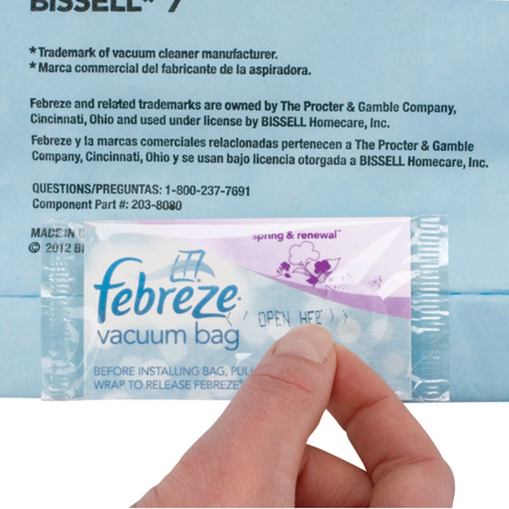 Febreze Style 7 Vacuum Bags Powerforce BISSELL® Parts