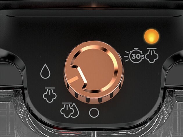 Steam Ready Light on Machine