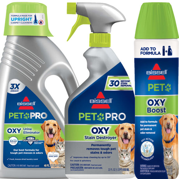 Pet Stain Removal Pack for Upright Carpet Cleaner B0092 BISSELL