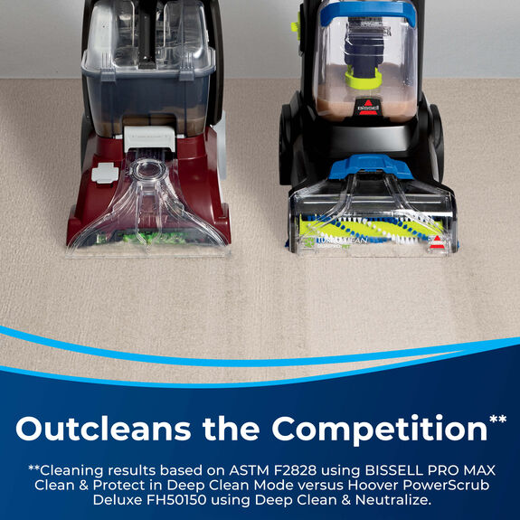 Bissell Dual TurboClean DualPro Pet Carpet Cleaner w Bissell Max