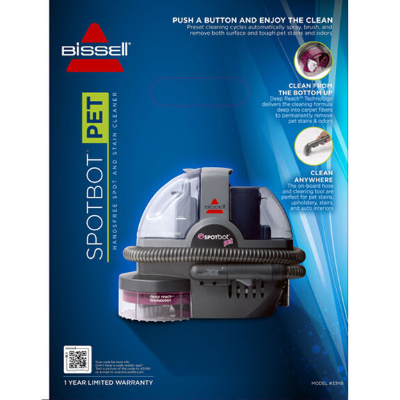 SpotBot® Pet & 2X® Pet Stain Odor Formula Bundle B0071 BISSELL
