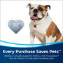 Dog with Save Pets medal. Text: Every Purchase Saves Pets. BISSELL proudly supports BISSELL Pet Foundation and its mission to help save homeless pets. 