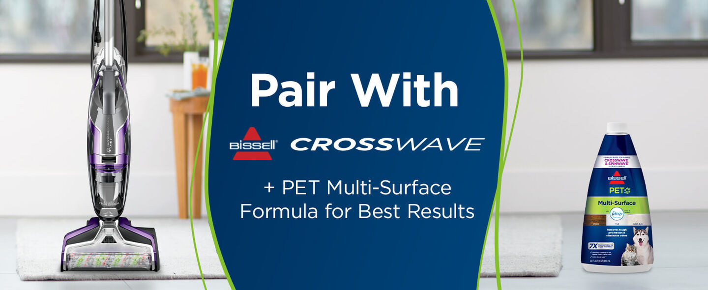 CrossWave MultiSurface Pet Brush Roll 1613568 BISSELL Parts