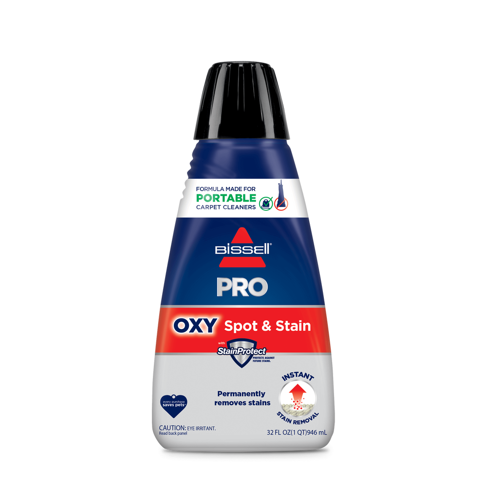 BISSELL Advanced Pro Oxy Spot & Stain Formula for Portable Spot Cleaners,  32 oz., 2038W 