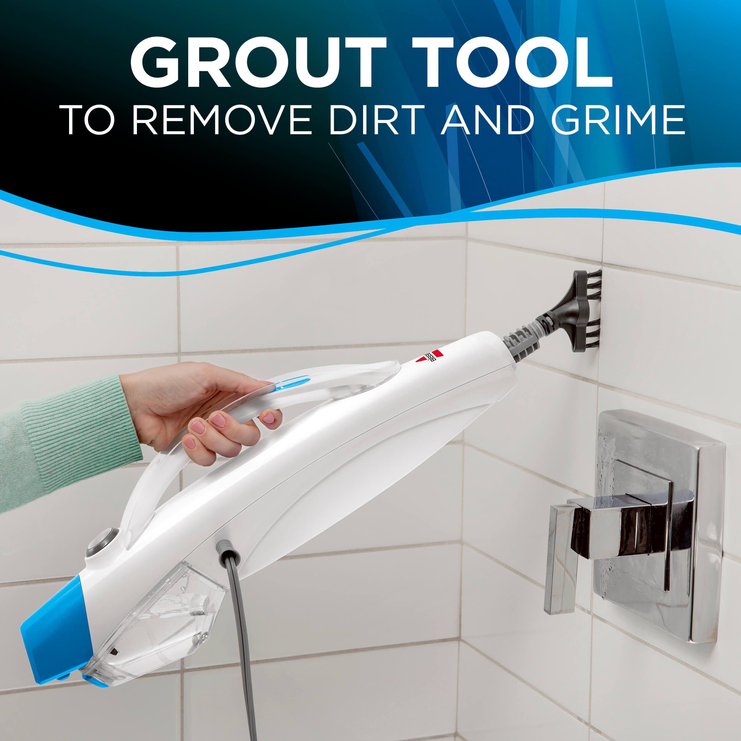 PowerEdge™ Lift-Off® Sanitizing Steam Mop 20781 | Steam Cleaning