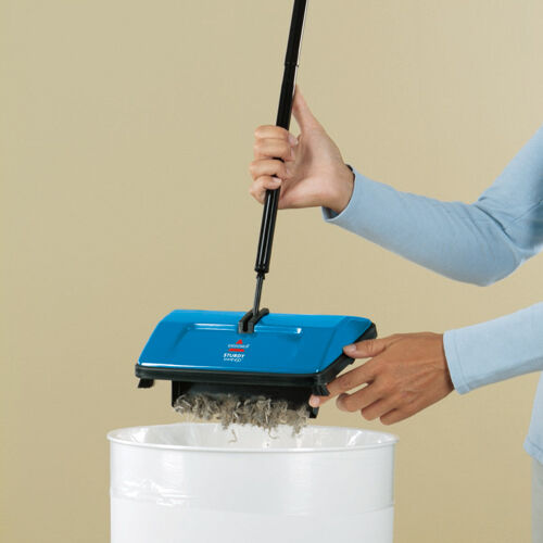 Blue Bissell Sturdy Sweep 2402C Cordless Sweeper 