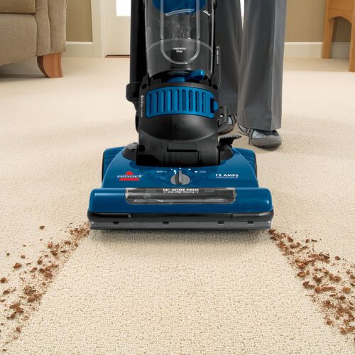 PowerGroom Helix Rewind Upright Vacuum 