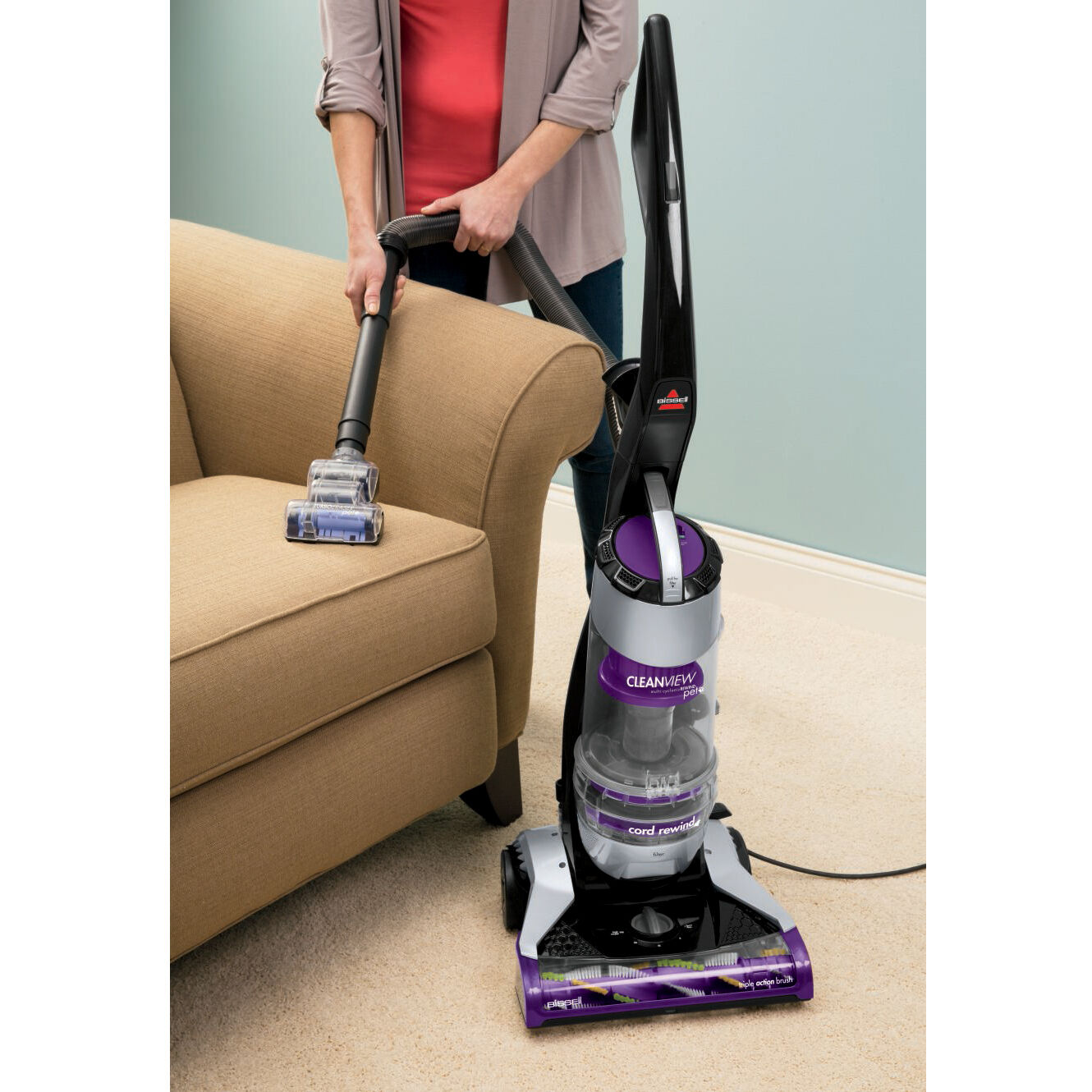 CleanView® Pet Rewind Vacuum | BISSELL 