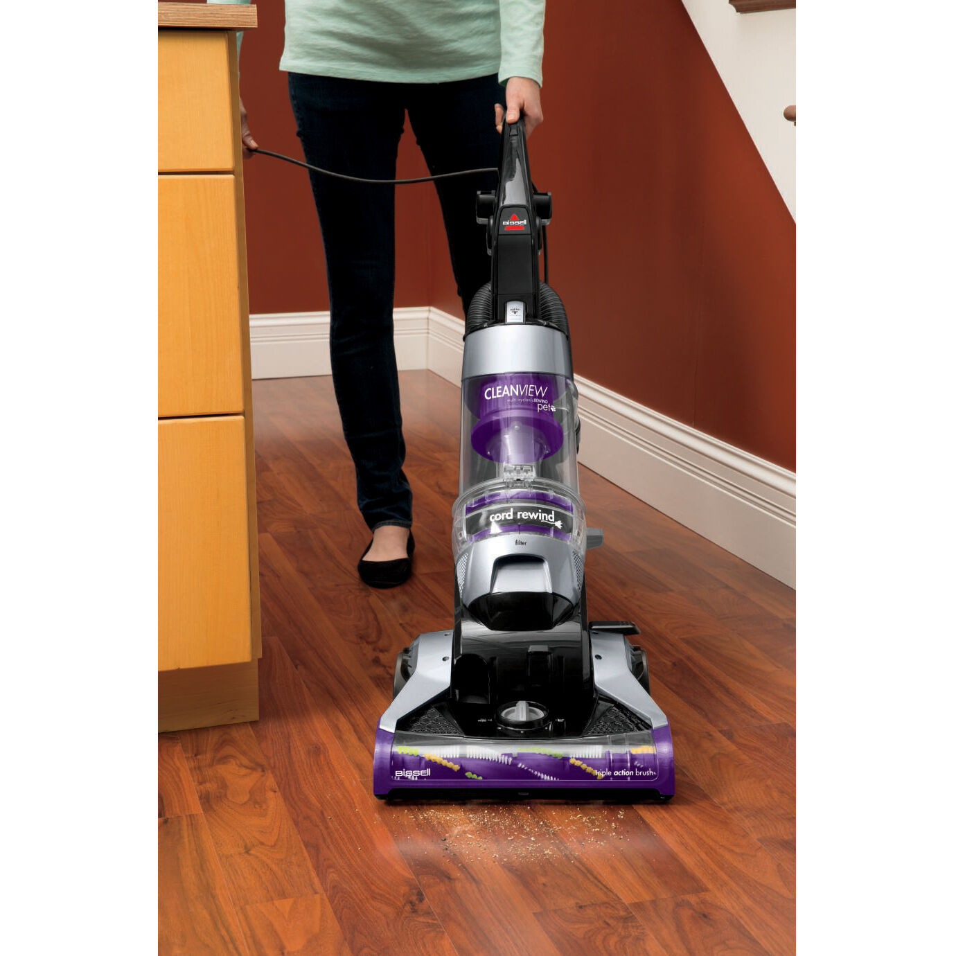 CleanView® Pet Rewind Vacuum | BISSELL 