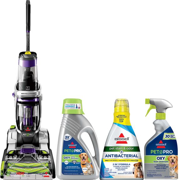 Revolution® Pet Deluxe Bundle B0116 BISSELL Carpet Cleaning