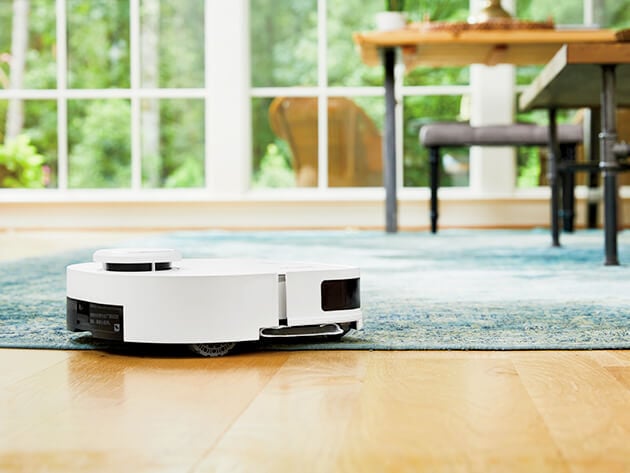 ReadyClean A3 Robotic Mop Auto-Lift Mop Pad ReadyClean A3 Robotic Mop Transfer from Area Rug to Hard Flooring