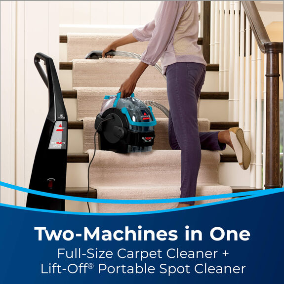 Upright Carpet Bissell Proheat 2x Lift Off Pet How To Use Proheat