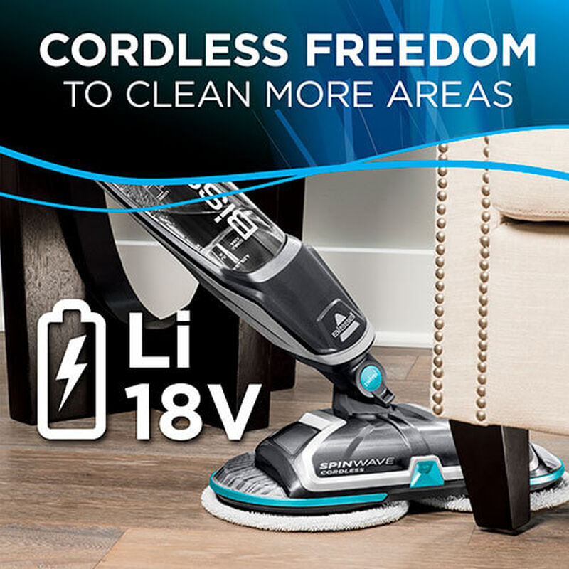 SpinWave® Cordless Hard Floor Spin Mop 2315A Spinning Mop