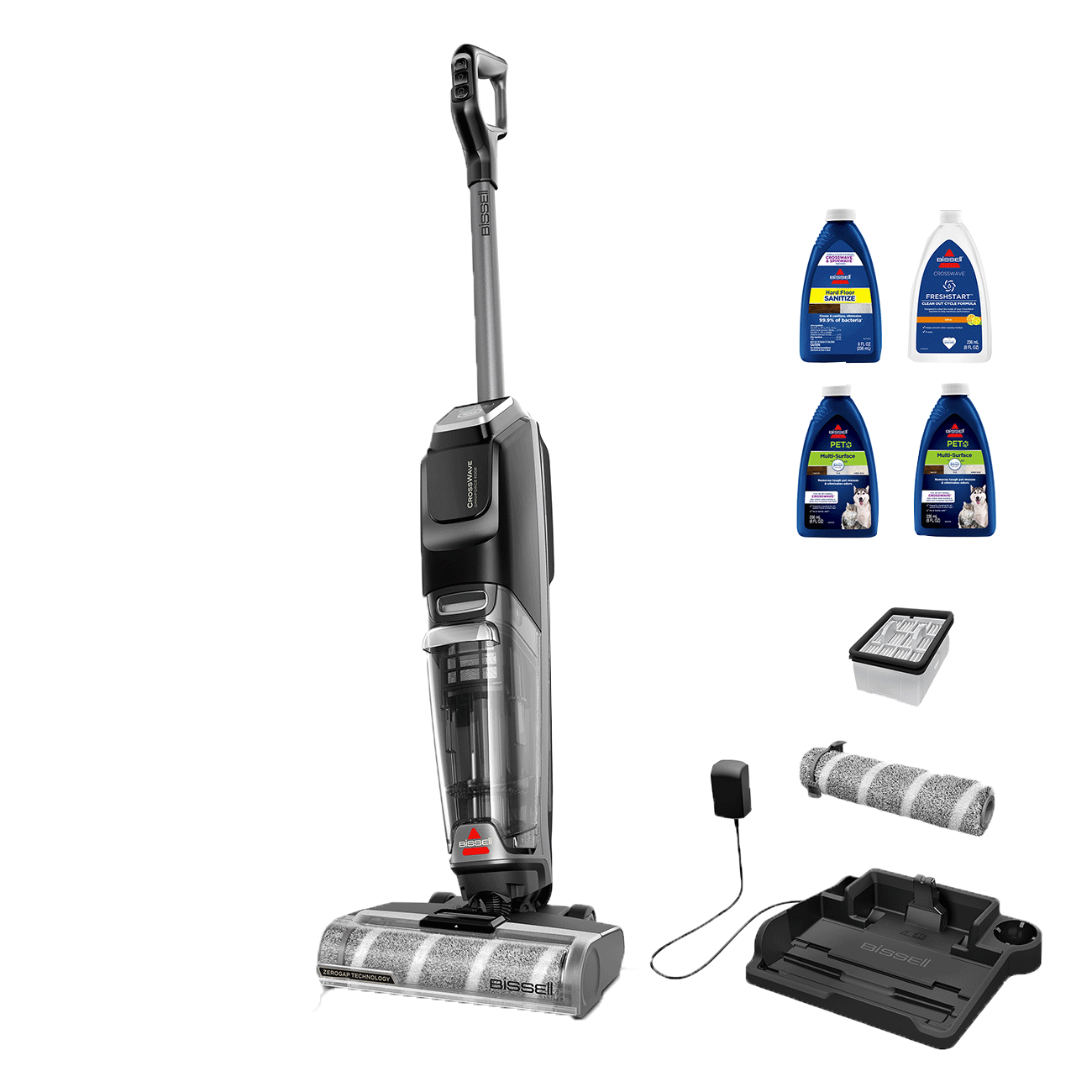 CrossWave® OmniForce™ Edge All-in-One Multi-Surface Bundle