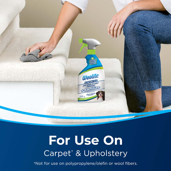 Woolite® Advanced Pet Stain & Odor Remover + Sanitize Spray