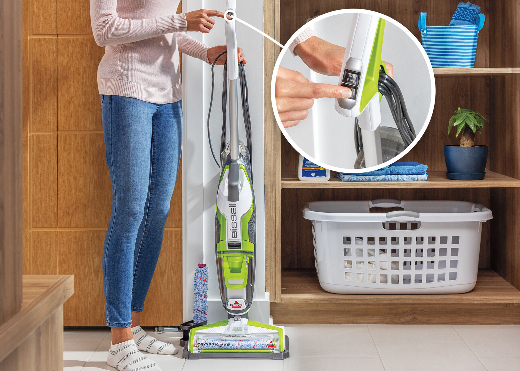 CrossWave® All-in-One Multi-Surface Wet Dry Vac 1785D