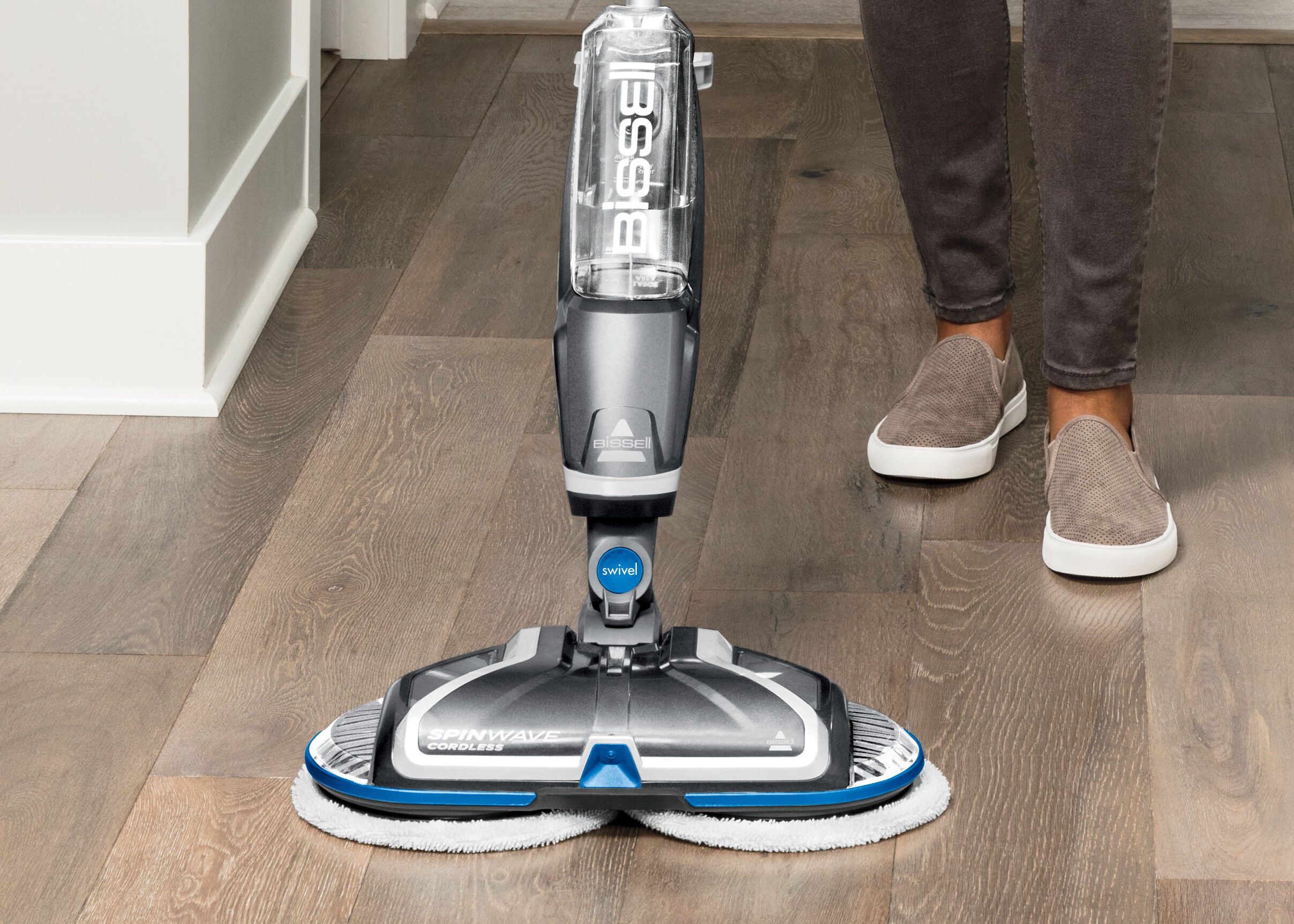 SpinWave® Cordless Hard Floor Spin Mop