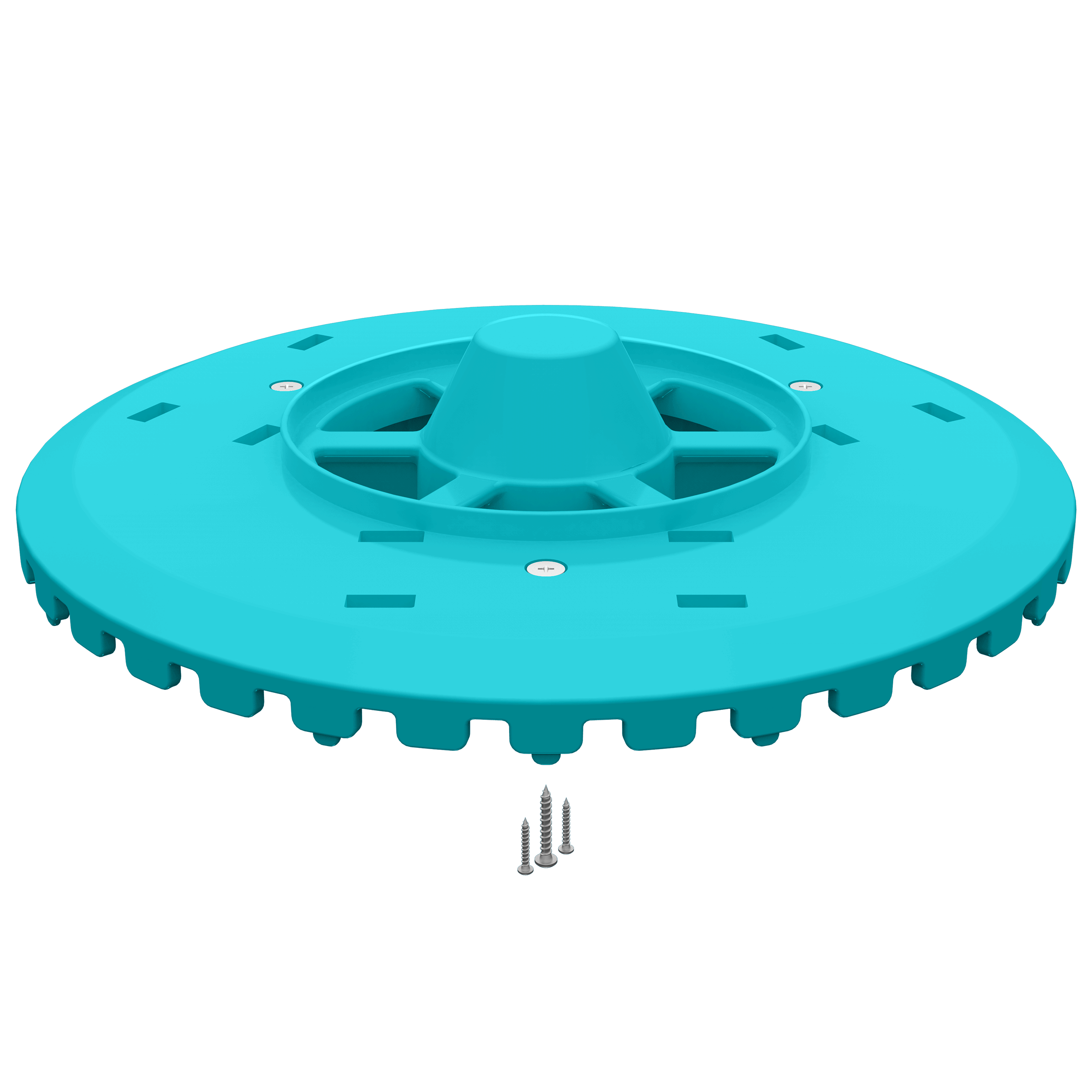 Rotating Disc with Screw - Right - Electric Blue | 1641118