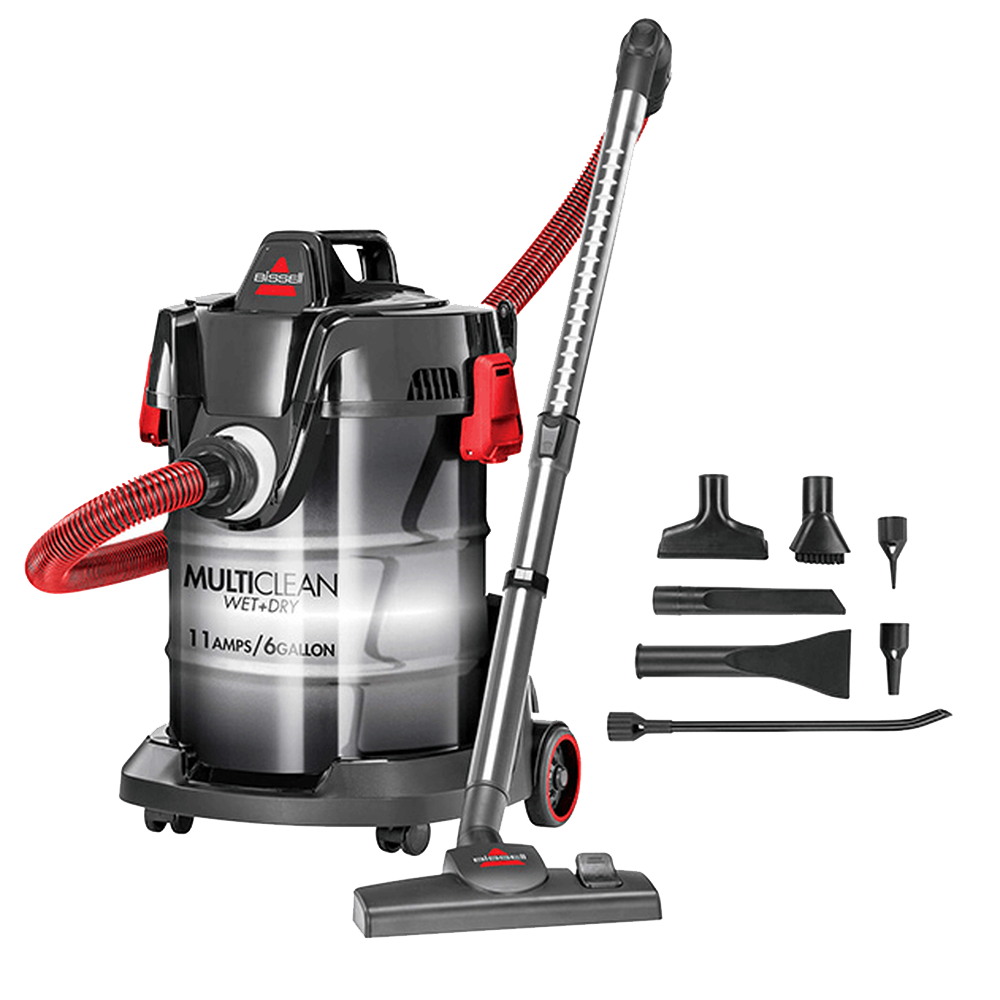 MultiClean Wet and Dry Auto Bagless Vacuum | Mambo Red | 2035M