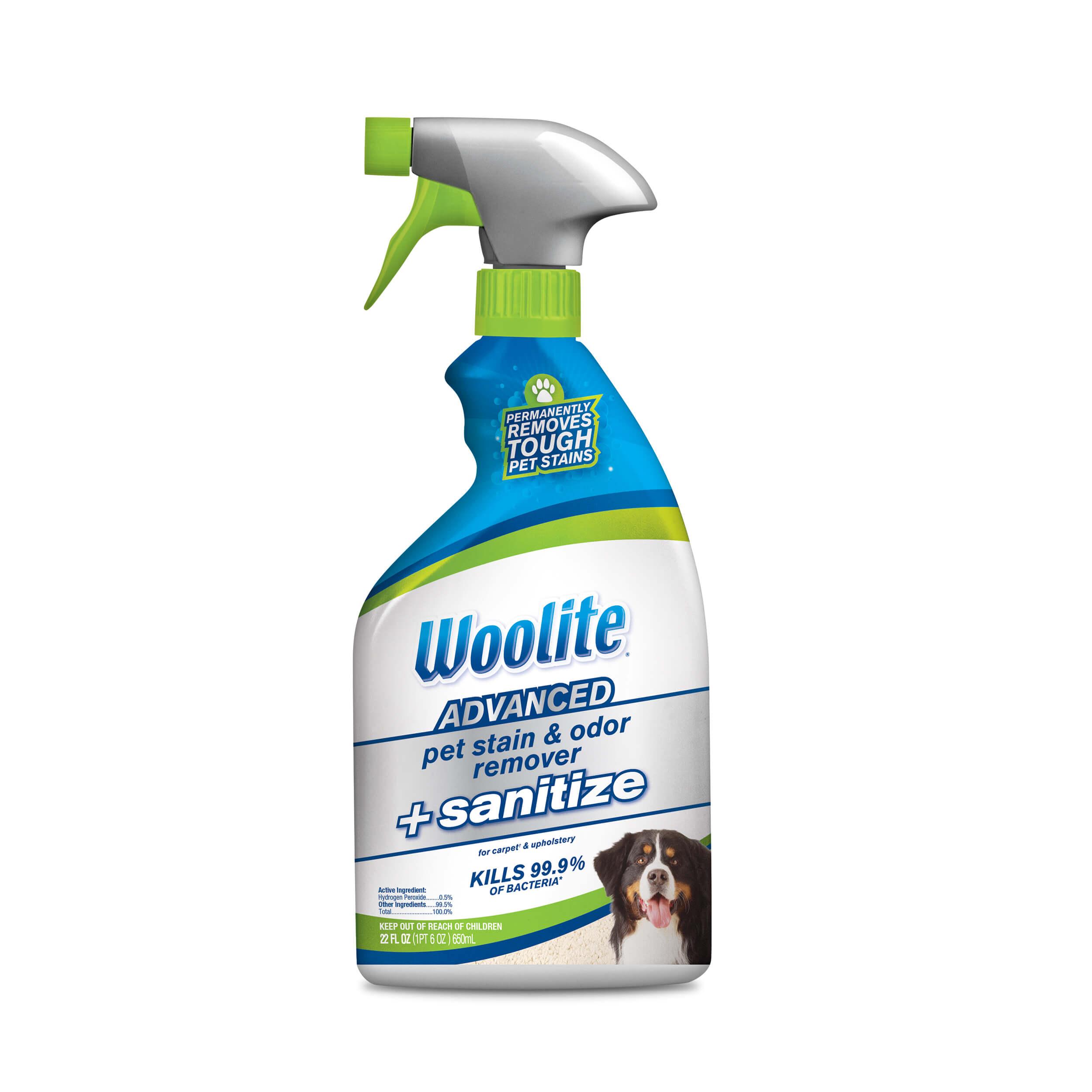 Woolite Advanced Pet Stain Odor Remover Sanitize Spray
