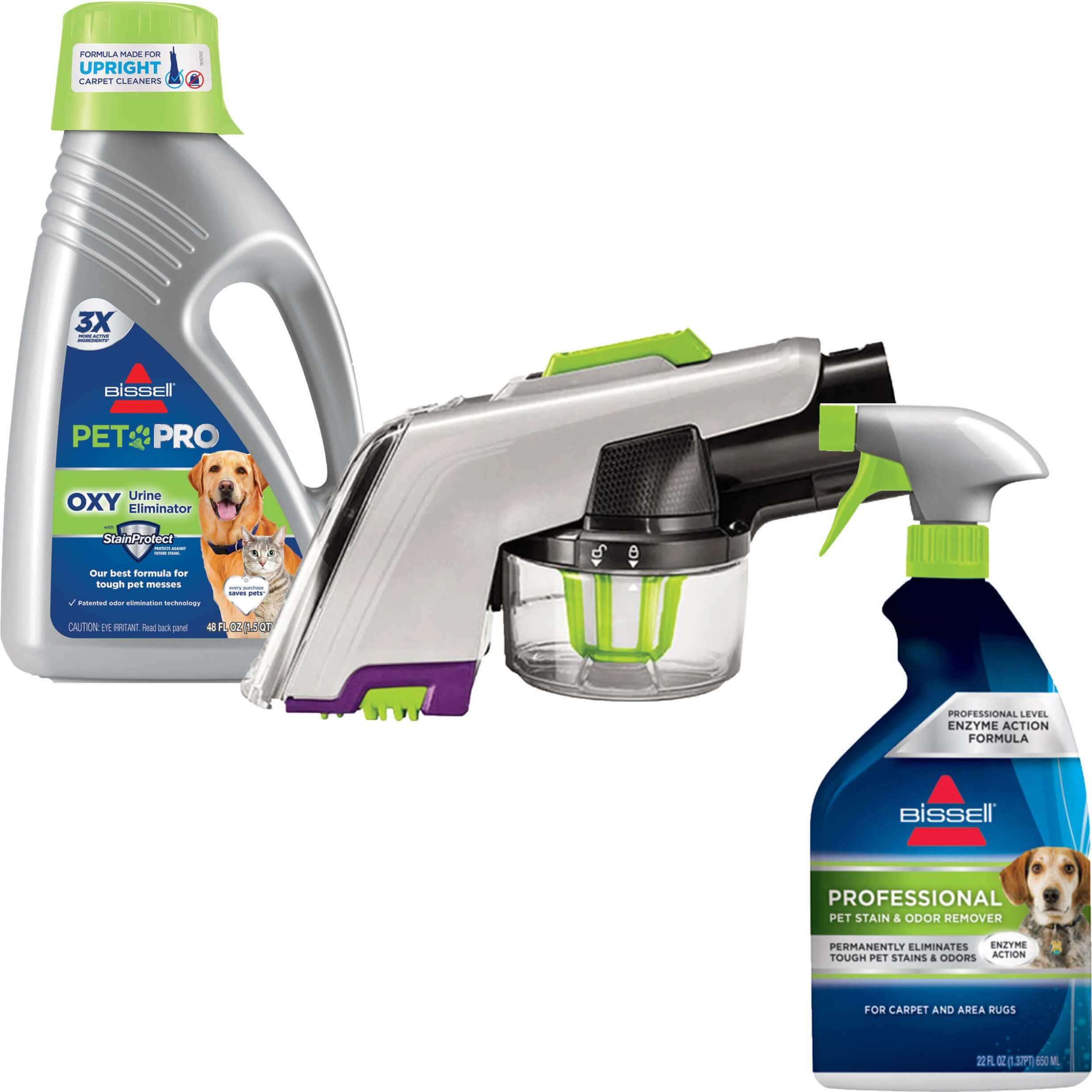 DIY Upholstery Cleaner Solution vs Bissell Pet Spot & Stain Cleaning  Solution 