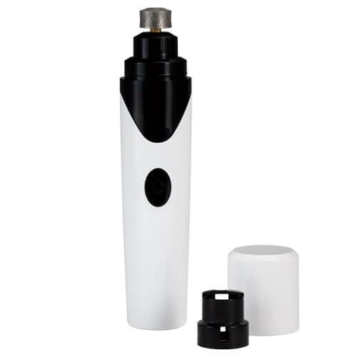 Premium Cordless Pet Nail Grinder | White/Black | 26891