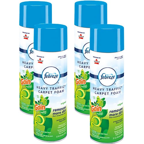 Febreze Gain Original Heavy Traffic Carpet Foam (4-pack) | 14399