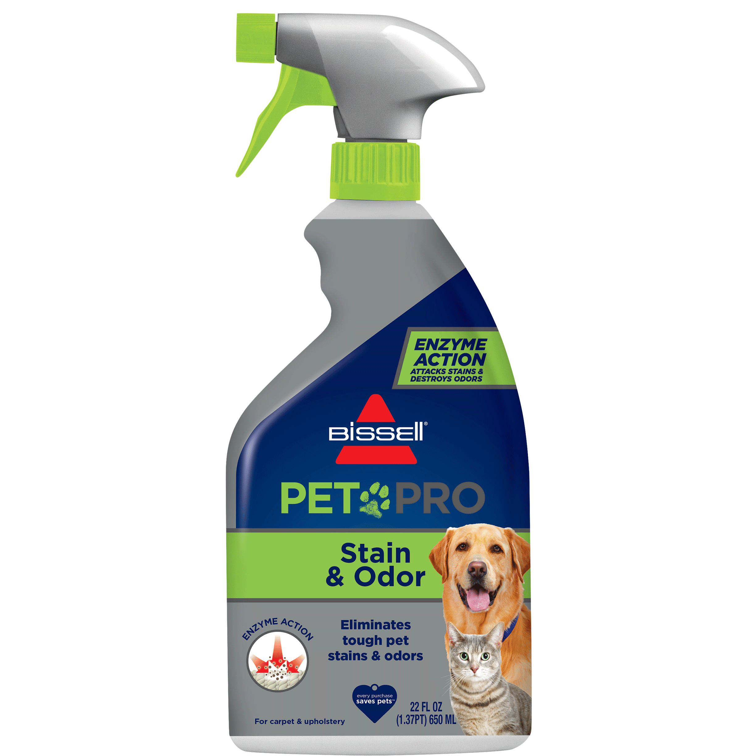 Professional Pet Stain and Odor Removing Formula, Size 22 oz | 77X7