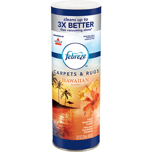 Febreze Hawaiian Aloha Carpet Deodorizing Powder, Size 32 oz | 66L4