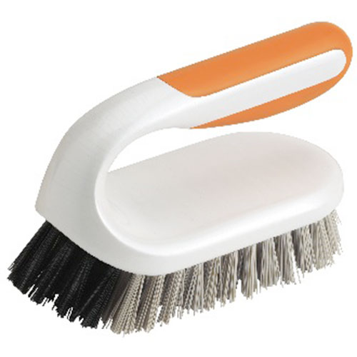 Household Multi-Surface Scrub Brush | Orange/White | 1758