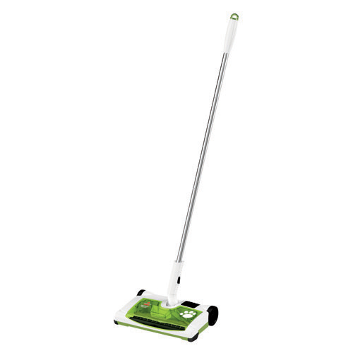 BISSELL Pet Hair Eraser Cordless Floor & Carpet Sweeper | Brite White/Fresh Cut Grass Accents | 23T6