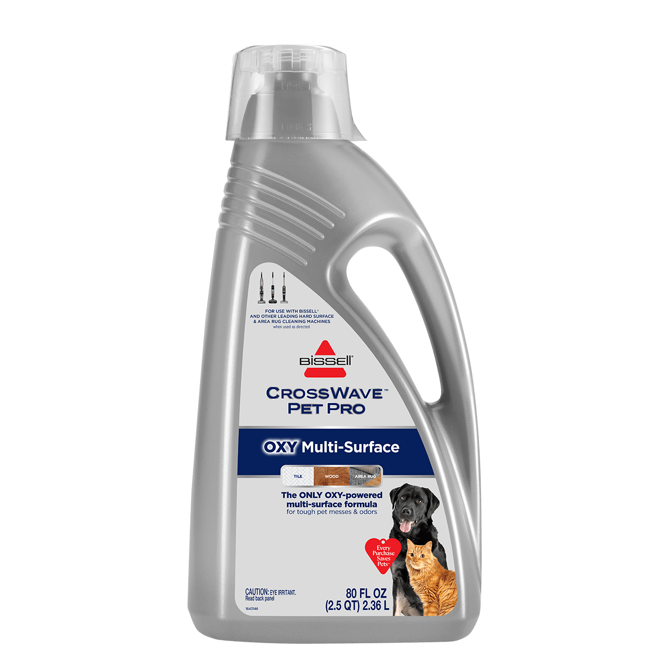 CrossWave Pet Pro Oxy Multi-Surface Formula 80 oz | 4019G