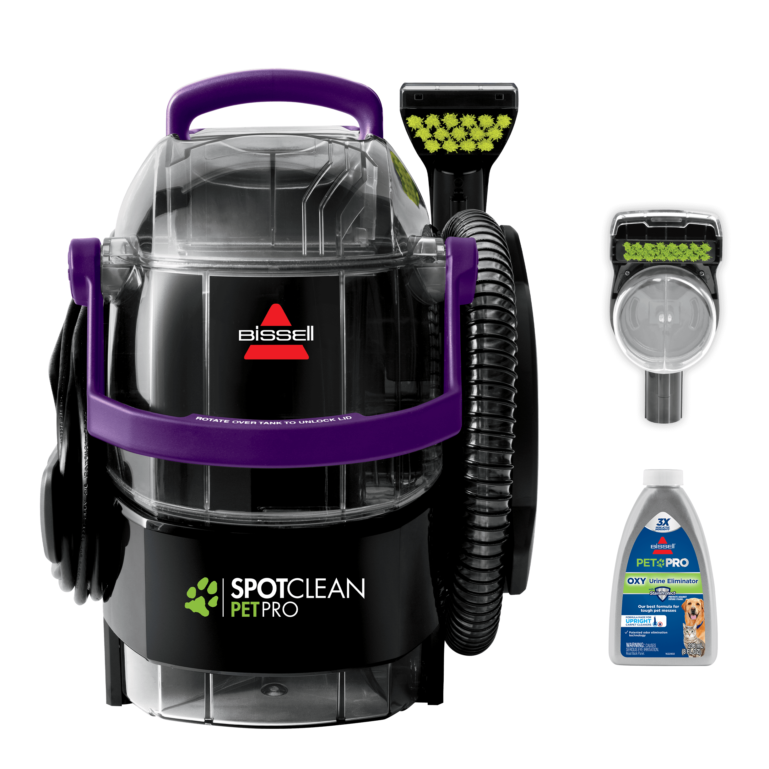 Bissell 2458 SpotClean Pet Pro Portable Carpet Cleaner