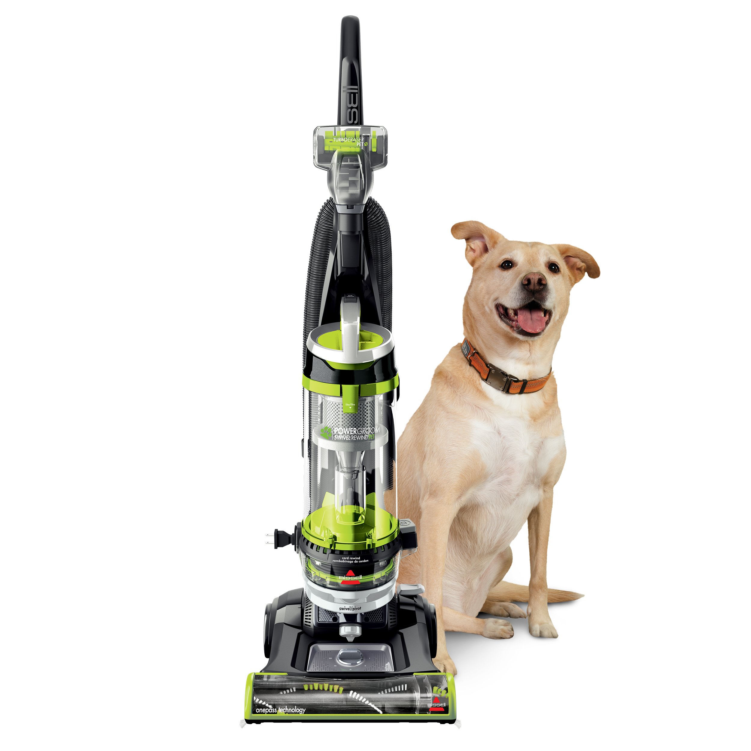 PowerGroom® Swivel Rewind Pet Vacuum Cleaner