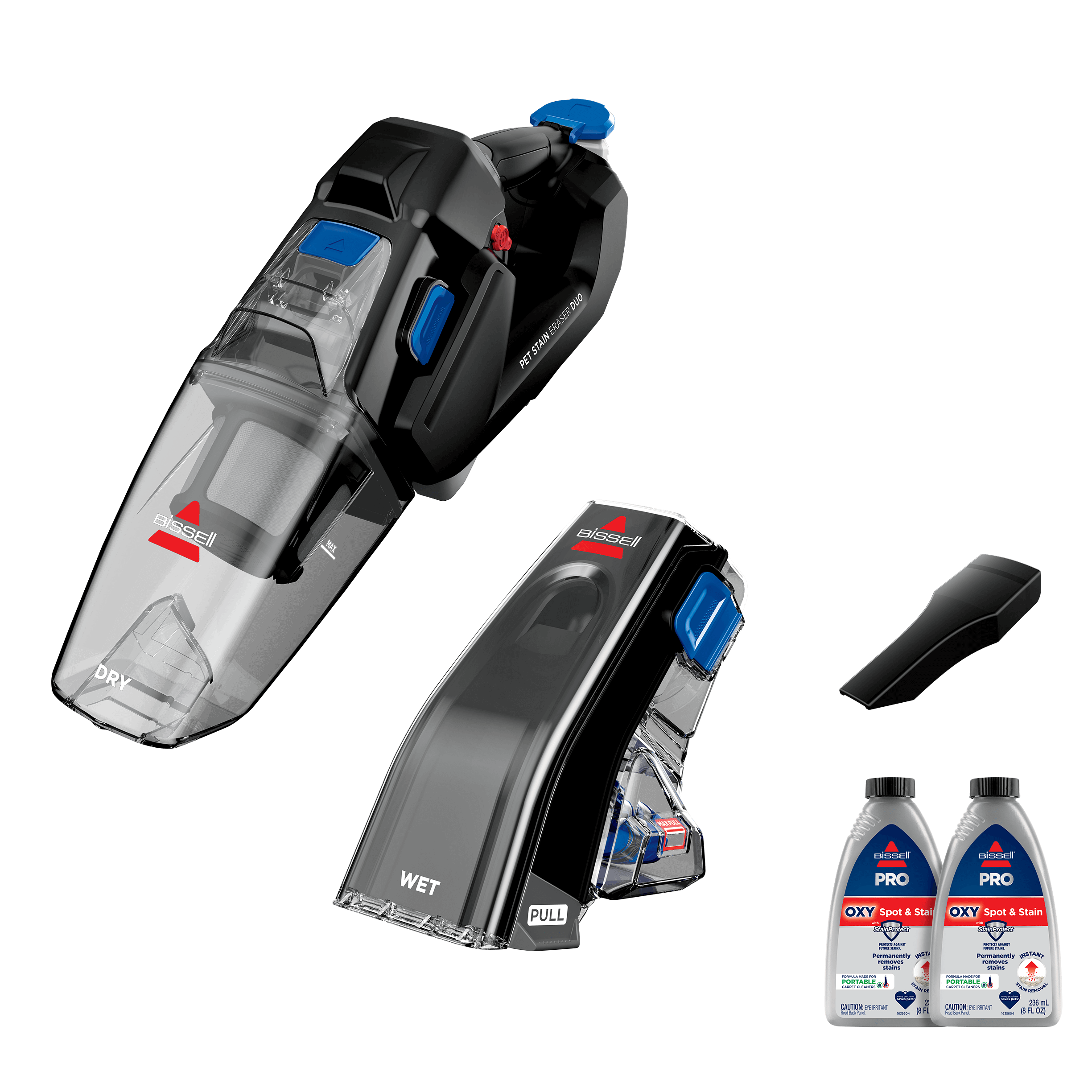 Pet Stain Eraser™ Duo 3706 BISSELL® Portable Carpet Cleaner