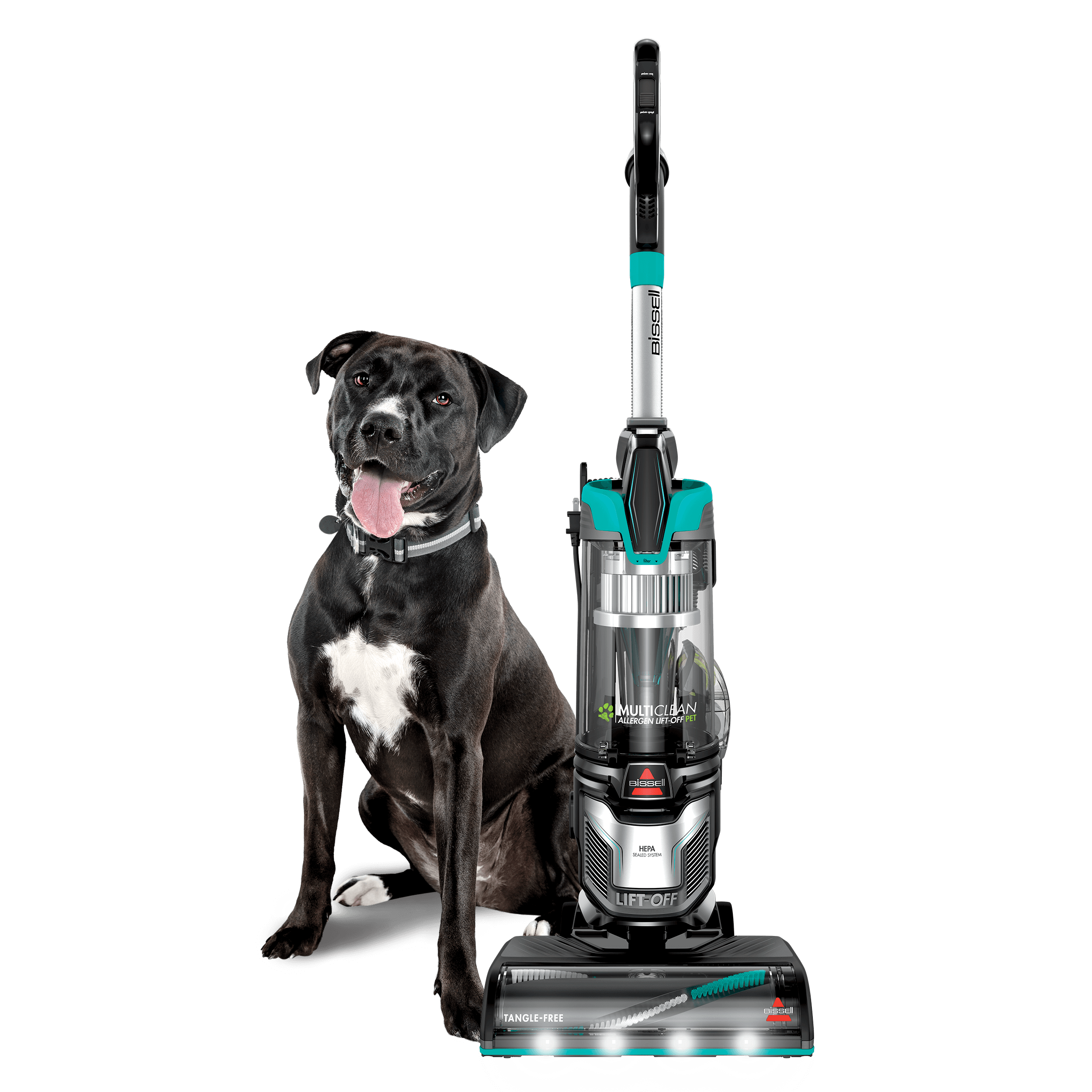 BISSELL 2252 CleanView Swivel Upright Bagless Vacuum with Swivel Steering,  Powerful Pet Hair Pick Up, Specialized Pet Tools, Large Capacity Dirt Tank