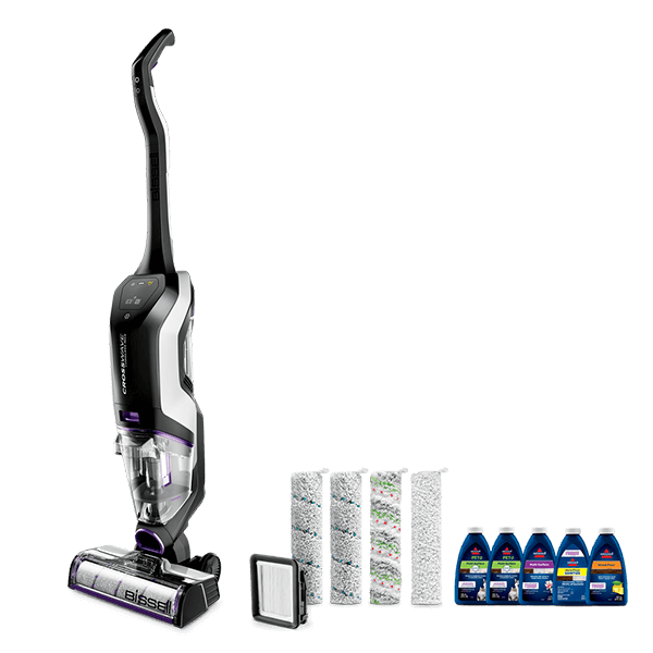 CrossWave Cordless Max within included brush rolls,
                        formula and filter